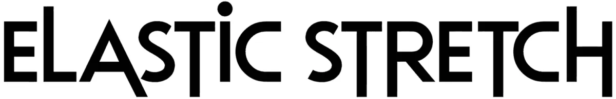 Elastic Stretch Font 1