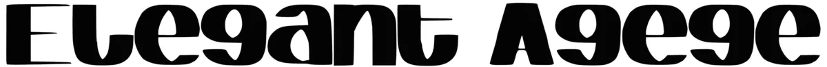 Elegant Agege Font 1