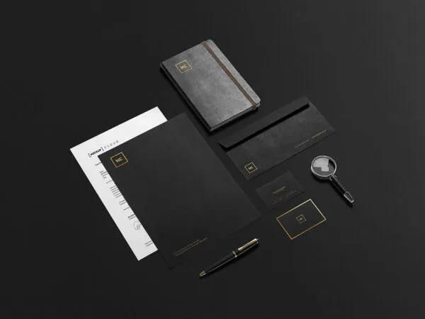 Elegant Stationary Branding Mockup Set 1