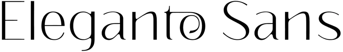 Eleganto Sans Font 1