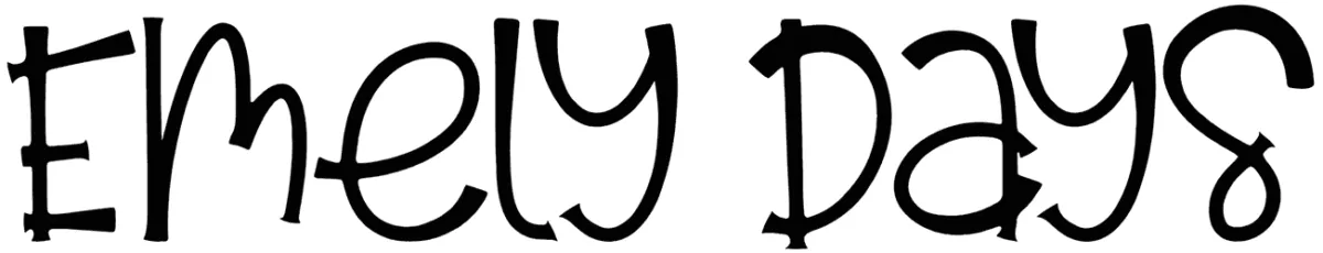 Emely Days Font 1