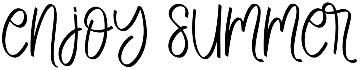 Enjoy Summer Font 1