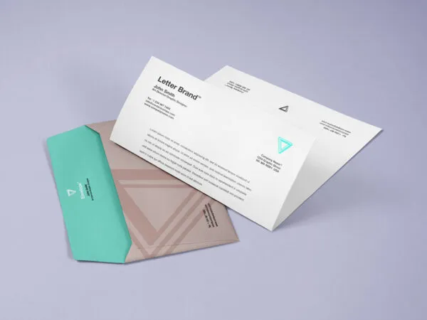 Envelope Letter Branding Mockup 1