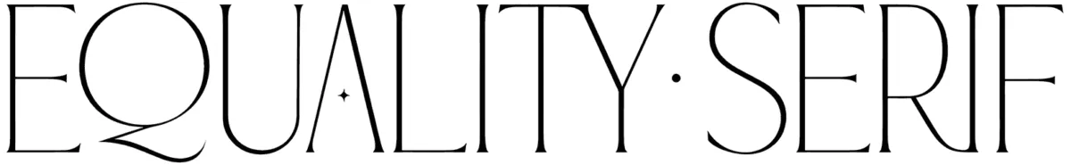 Equality Serif Font 1