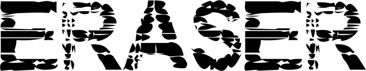 Eraser Font 1