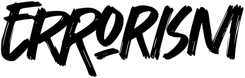 Errorism Font 1