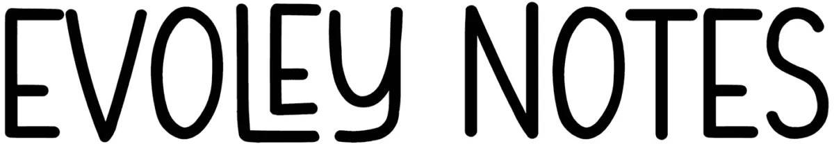 Evoley Notes Font 1