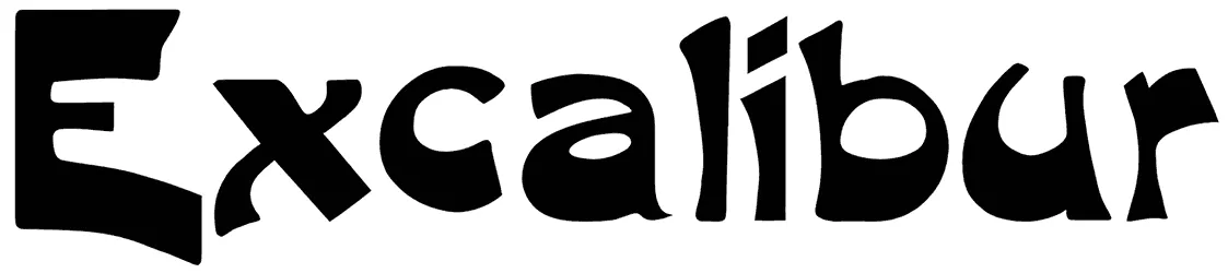 Excalibur Logotype Font 1