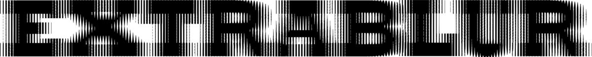 ExtraBlur Font 1