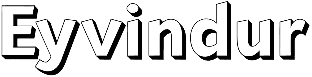 Eyvindur Font 1