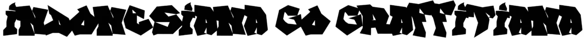 FTF Indonesiana Go Graffitiana Font 1