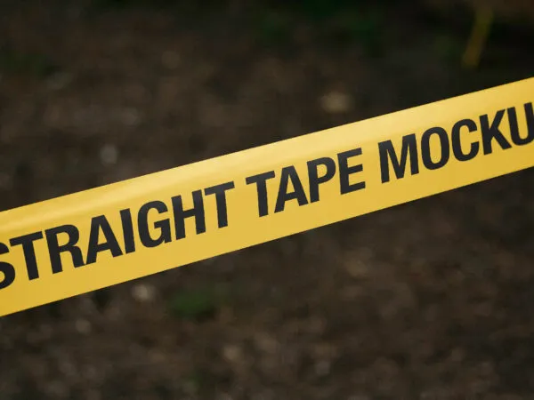 Facing View of Straight Tape Mockup 1