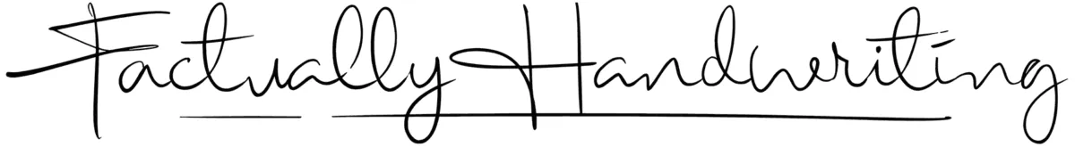 Factually Handwriting Font 1