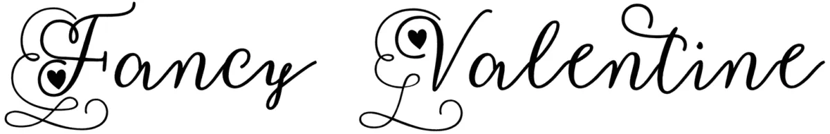 Fancy Valentine Font 1