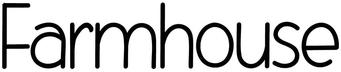 Farmhouse Font 1