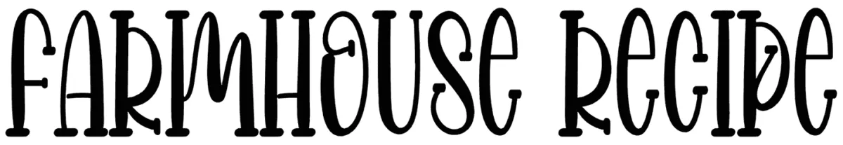 Farmhouse Recipe Font 1