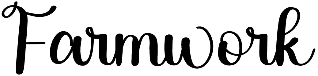 Farmwork Font 1