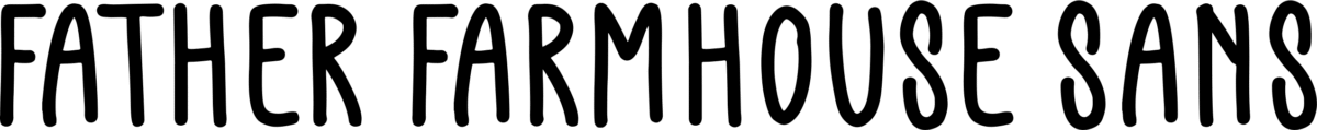 Father Farmhouse Sans Font 1