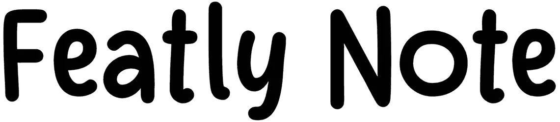Featly Note Font 1
