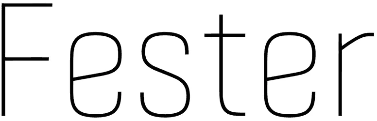 Fester Font 1