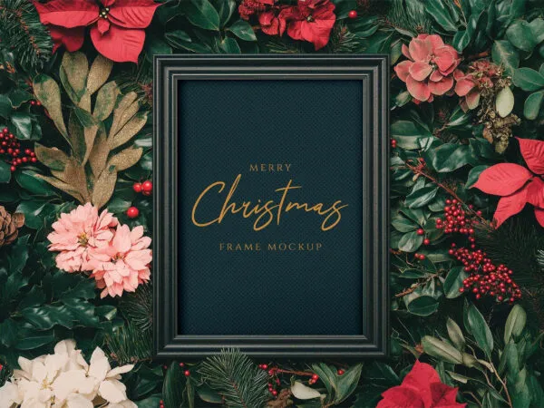 Festive Xmas Frame Mockup 1