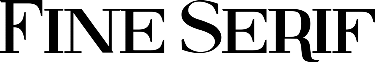 Fine Serif Font 1