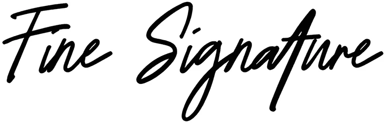 Fine Signature Font 1