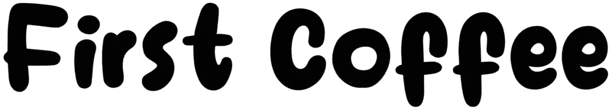 First Coffee Font 1