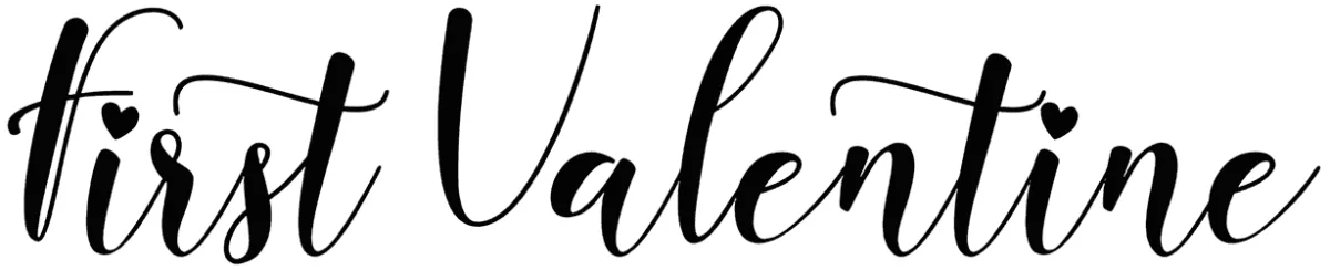First Valentine Font 1