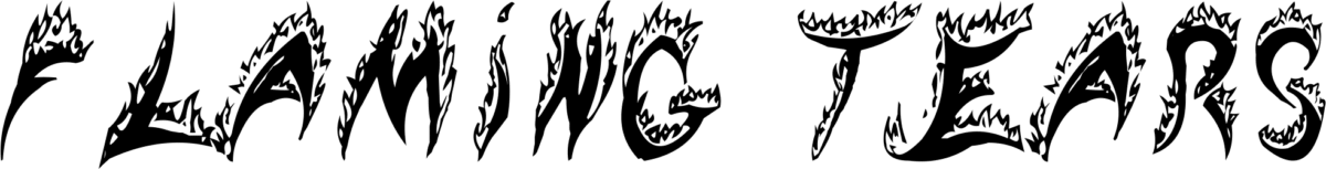 Flaming Tears Font 1