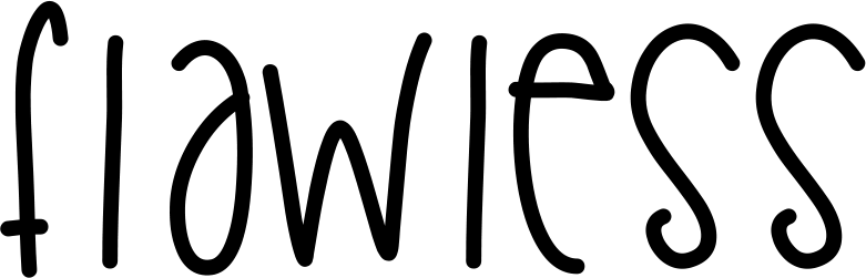 Flawless Font 1