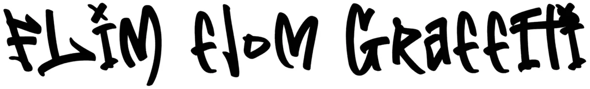 Flim Flom Graffiti Font 1