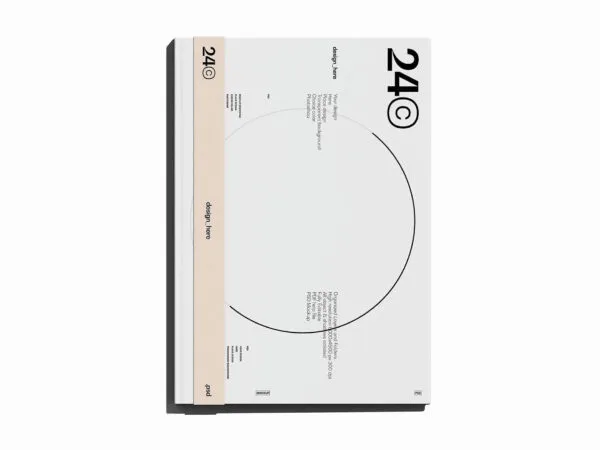 Floating Hardcover Book Mockup 1