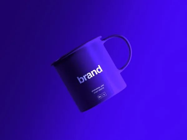 Floating Teacup Mockup 1