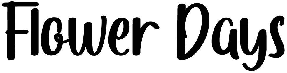 Flower Days Font 1