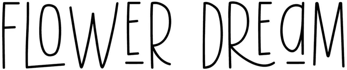 Flower Dream Font 1