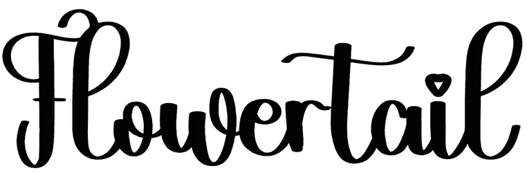 Flowertail Font 1