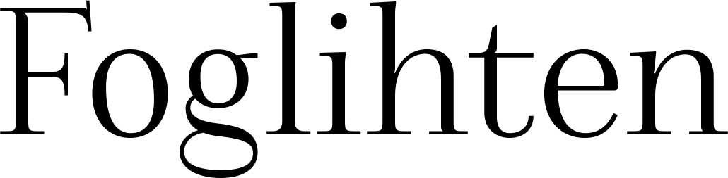 Foglihten Font 1