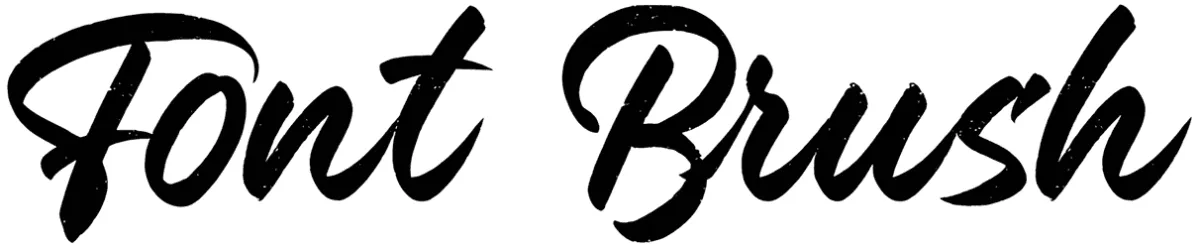 Font Brush Font 1