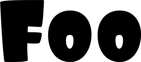 Foo Font 1