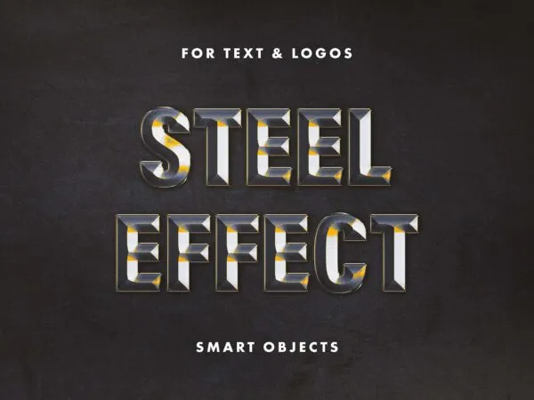 Forged Steel Text Effect 1