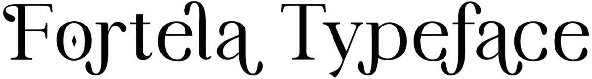 Fortela Typeface Font 1