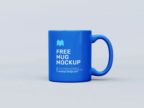 Four Simplistic Mug Mockups from Different Angles 1