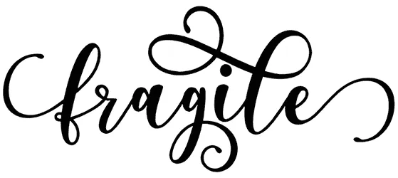 Fragile Font 1