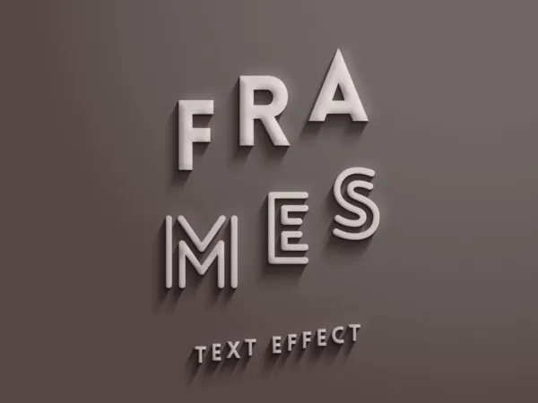 Frames Text Effect 1
