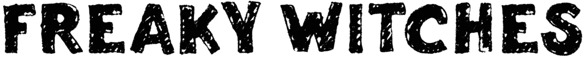 Freaky Witches Font 1