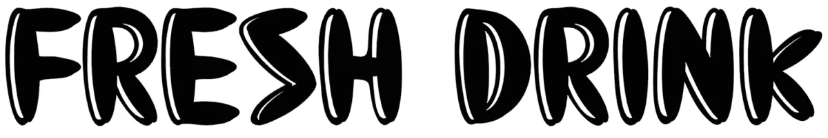 Fresh Drink Font 1