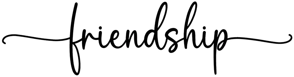 Friendship Font 1