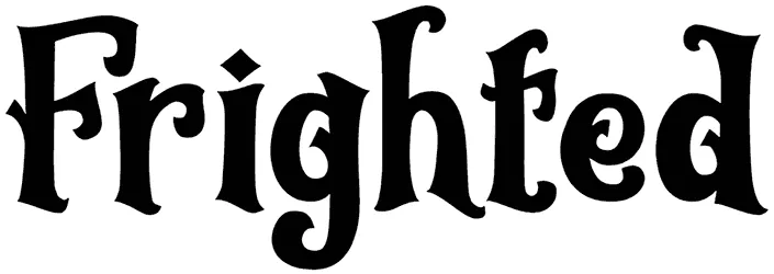 Frighted Font 1