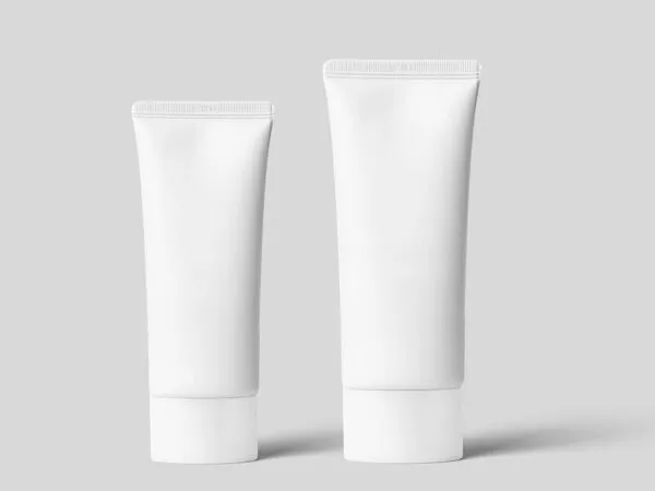 Front Sight of 2 Cosmetic Tubes Mockup 2